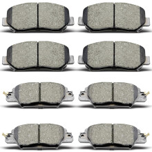 DYZJKWJW D1623 D1846 Pastiglie freno in ceramica anteriori posteriori Set 8 pezzi adatti per Mazda CX-5 2016 2017 2018 2019 2020 2021 2022
