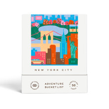 New York City Adventure Bucket List: 50 skrabelodder til udend?rsaktiviteter Turistattraktioner og roadtrips - Perfekt rejsegave og guide til at