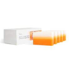 Relumins Glutathion-s?bebarer - Holidays dybderensende og fugtgivende s?be til glat opfrisket hud - Blid eksfolierende formel til ansigt og krop