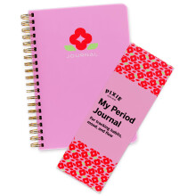 Pixie Period Tracker Journal for Girls 8-12 - Pixies My First Period Notebook with Daily Menstrual Cycle Guided Reflection For Feminine Care - First P