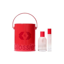 Limit'd Edition Tin You Duo Perfume Gift Set - Eau de Parfum 50 mL + 8 mL Travel Spray Warm & Sheer Scent with Pink Pepper Iris & Ambrox