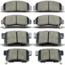 DYZJKWJW D537 D959 Set di 8 pastiglie freno in ceramica anteriori posteriori adatte per Honda Accord V6 2003 2004 2005 2006 2007