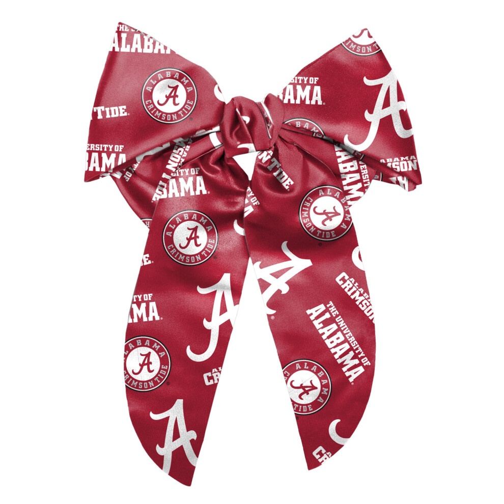 Littlearth Ncaa Alabama Crimson Tide Big Bow Hair Clip