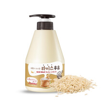 Kwailnara WELCOS Lozione per il corpo al latte di riso - Lozione coreana per un'idratazione profonda e una cura nutriente 560 g / 19,75 Fl. oz