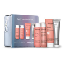 Living Proof Curly Hair Essentials Kit cestovn ampon s kondicionrem na kulmy a denn lesk na dokonal vlasy (hodnota 66 USD)
