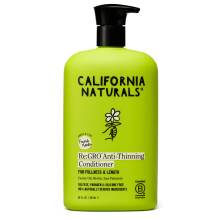 California Naturals Re:GRO Hårbalsam, Anti-Tunnande & Hårväxtstöd, För Alla Hårtyper, Vegansk, Naturlig