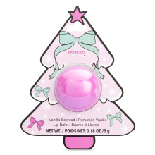 iscream Fancy Holiday Tree Balsamo per labbra classico al profumo di vaniglia a forma di palla