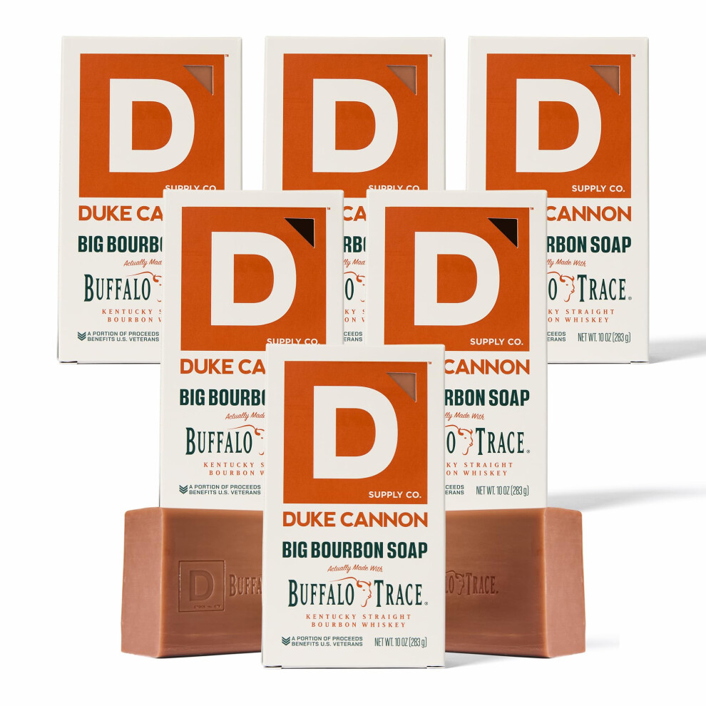 Duke Cannon Supply C Duke Cannon Supply Co. Extra Large Bar Soap Bundle - Men's Natural Bar Soap With Masculine Scents - Big American Bourbon Usa-Made Soap - All Skin Type