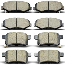 DYZJKWJW D914 D1336 Pastiglie freno in ceramica anteriori posteriori adatte per Honda Accord 2011 2012 2013 2014 2015 2016 2017 (8 pezzi)