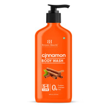 Gel Douche Botanic Hearth Ă la Cannelle | Gel Invigorant avec Extrait Naturel de Cannelle | Formule 5-en-1