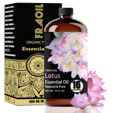 Lotus eteerinen ljy Lotus Oil 16 Fl Oz 480 ML diffuusorikostuttimen joogapuhdistukseen tee-se-itse kynttilsaippua hajuvesilahja naisten eteerisille