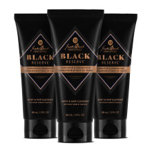 Limpiador corporal y capilar Jack Black Reserve de 3 onzas lνquidas (paquete de 3) - Cardamomo y cedro - Gel de baρo para hombres - Champϊ para h