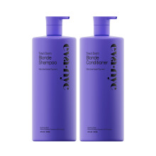 Eva NYC Purple Shampoo en Conditioner Set - Zachte anti-koperformule voor blond, grijs en lichter haar - Voegt glans en diepe condities toe - Ginge