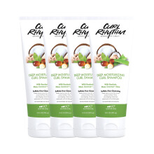 Curl Rhythm Deep Moisturizing Curl Shampoo - Shampoo voor krullend haar voor hydratatie - Met Sheaboter en Kokosnoot - Siliconen- en sulfaatvrij - 4