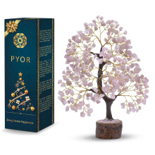 Rozenkwarts Geldboom, Kristallen Geschenken, Fengshui Geldboom, Kantoorbenodigdheden