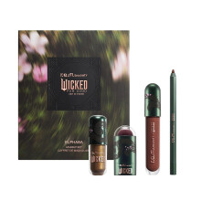 rem bellezza di Ariana Grande Wicked: For Good | Set trucco Elphaba | Ombretto impermeabile All Over Glow Stick Matita labbra cremosa Balsamo lab