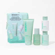 DESIGNME GLOSS.ME Hydratatiekit | Hydraterende Shampoo Conditioner Masker & Haarolie | Met Arganolie | Voor droog en kroeshaar - Hydraterende ant