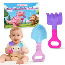 B?rneb?jler Leget?j Baby Essentials Tandl?get?j til 3-6 6-12 m?neder Bringning Leget?j F?devarekvalitet Silikone Bringning Babyleget?j F?rstegave