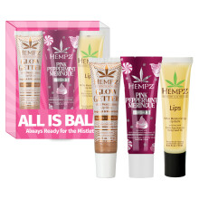 Hempz All is Balm Kit Confezione da 3 balsamo per labbra nutriente cura delle labbra Edizione limitata Gloss 0,44 oz