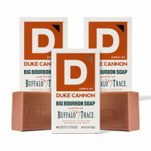Duke Cannon Savon Barre Grande pour Hommes 3-Pack - Senteur Bourbon Américain
