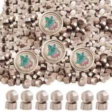 720 Pices Perles de Cire  Cacheter Perles de Cire  Cacheter 0,55 LB Perles de Sceau de Cire Octogonales pour Cartes de Timbre de Cire Invitati