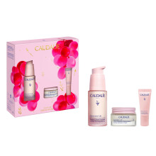 Caudalie Resveratrol-Lift Lift & Firm Essentials Huidverzorging Vakantiecadeauset met full-size Resveratrol-Lift Serum + 2 gratis reisproducten (
