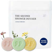 SecondShower Infuser Set 15 Aroma Infusers (Aroma Collection) Eteriska oljor fr Aromaterapi Hydration & Hud-Nrande Formula Spa-liknande duschup