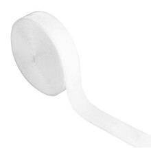Dobbelt fl?se/fl?jlb?nd til gavepakke indpakning af h?rclips-tilbeh?r Fremstilling H?ndarbejde Syning Indend?rs indretning (5yd 7/8"""" Velvet-Whit