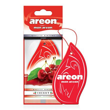 AREON MON MA26 Miglior deodorante da appendere per auto Profumo di ciliegia Ornamenti da appendere in carta Profumo di lunga durata per auto o ca