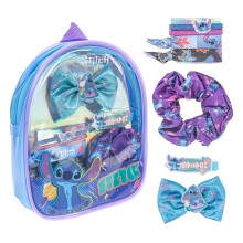 Disney Stitch -hiustarvikkeiden minilahjapussisarja sislt Scrunchies Hair Bows -hiusklipsit lapsille Tytille Yli 3-vuotiaille Tydellinen juhliin