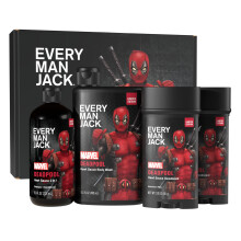 Every Man Jack Deadpool Set - Parfait pour les hommes & fans de Marvel - Coffret cadeau