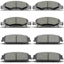 D1363 D1194 Kit pastiglie freno in ceramica anteriori posteriori adatte per Cadillac Escalade/ESV/EXT 2008-2014 Per Chevrolet Avalanche/Silverado