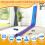 15 Ft Flexibele Racebaan voor Kinderen - Draagbare Auto Racebaan Starterset 6
