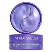 Vitamasques Coussinets pour les yeux hydrogel la lavande pour yeux gonfls et cernes - Rafrachir en 15 minutes - Formuls en Core - 32 paires