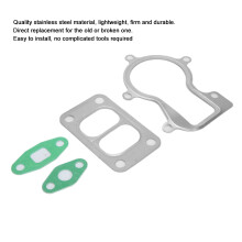Stainless Steel Turbo Gasket Kit for HX35W HX35 Oil Inlet Outlet
