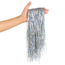 CCINEE 2000 Strands karcsonyi talmi jgcsapok 19,7"""" fnyes Mylar flis jgcsap karcsonyfa nnephez szletsnapi eskvoi partihoz fggo dekorci