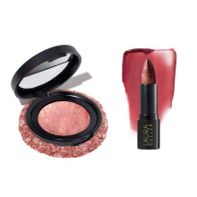 LAURA GELLER NEW YORK It's a Pink Thing Collezione di trucchi marmorizzati - Set regalo fard e rossetto in edizione limitata - Fard cotto marmori