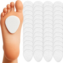 Middenvoetkussentjes voor dames en heren (48 stuks) Bal van voetkussens voor pijnverlichting Vilten middenvoetkussentjes voor alle schoentypes Morton