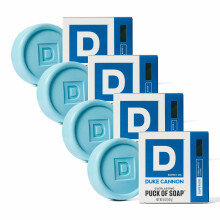 Duke Cannon Supply Co. Puck S?be bundt - Herre afrundet bar s?be med maskuline dufte Hydrating & Deep Cleansing Superior 5 oz (4 Pack)