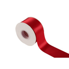 Ribbonitlux 2"" breed dubbelzijdig satijnen lint 25 yards (260-donkerrood) Set voor cadeauverpakking Party Decor Naaitoepassingen Bruiloft en ambacht