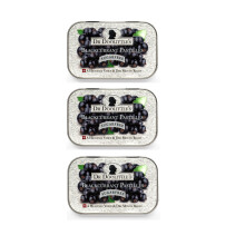 DOOLITTLE Dr Sockerfria mjukfruktpastiller fr rst och hals Presentset Svartvinbrssmak 2,12 uns burk Ungefr 25 Count Paket 3 burk