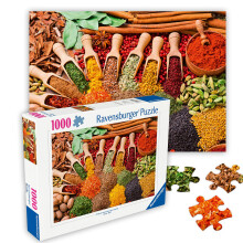 Ravensburger - Specerijen en kruiden - Legpuzzel van 1000 stukjes - Verleidelijke levendige specerijen uit de hele wereld - Verse gedroogde kruiden i