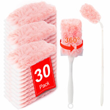 KeFanta Heavy Duty Duster Refills Kit fr Swiffer Duster 4X Microfiber Multi Surface Dusters fr rengring med 3 ft frlngt handtag 1 kort handt