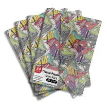 Pro Supply Global Sneakers Printed Tissue Paper for Birthday Party Gift Bags or Boxes and Wrapping - Bulk Decorative Art Tissue Paper for Packaging a