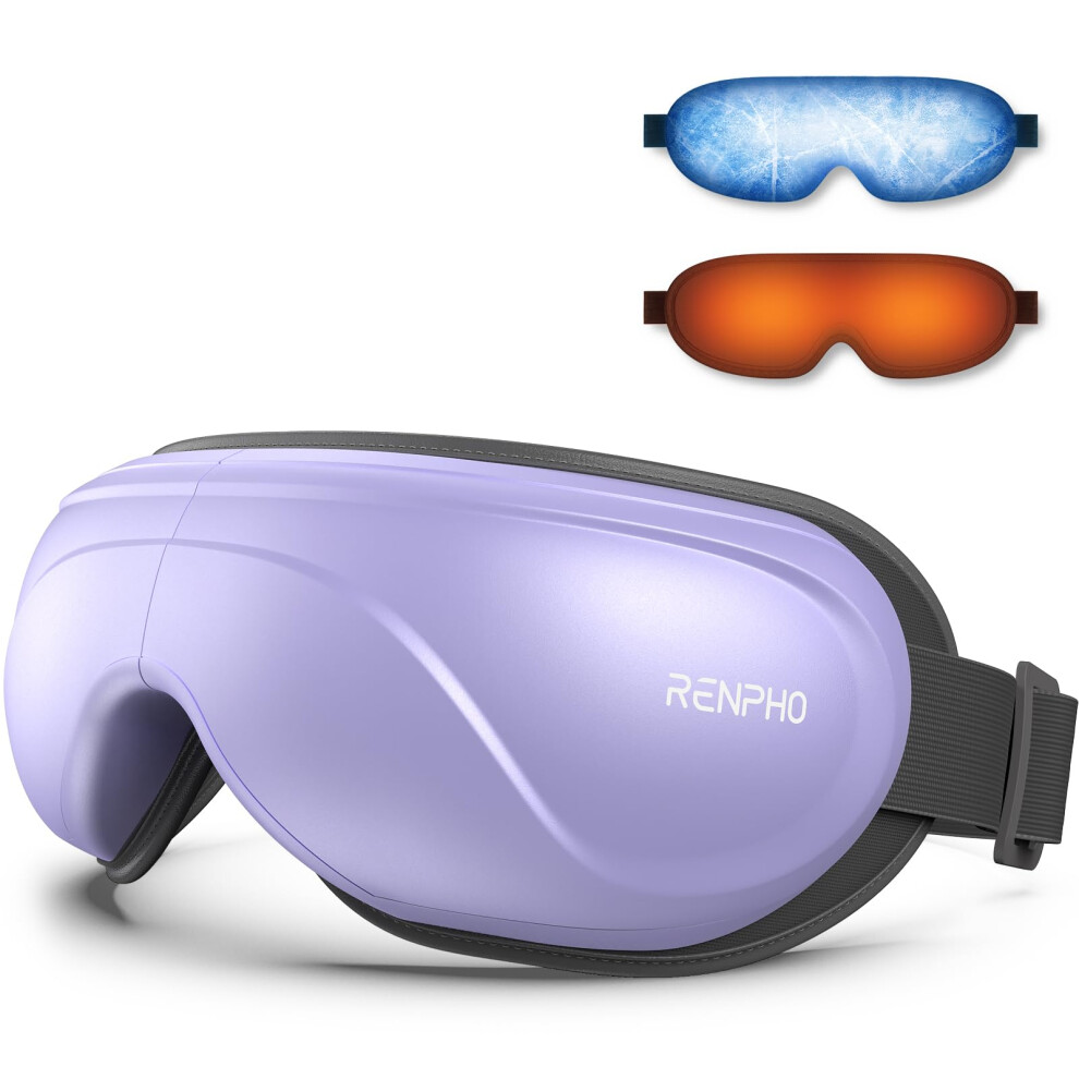Renpho Eyeris 2 Eye Massager With Heat And Cooling Christmas Birthday Gifts For Mom Dad Women Men Heated Eye Mask For Reduce Strain Improve Sleep