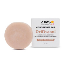 ZWS Essentials Driftwood Conditioner Bar Vegan Solid Hair Conditioner voor vet haar Roos- en hoofdhuidverzorging met sandelhout lavendel pepermunt Ze