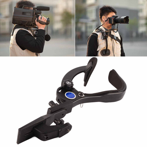 Hands-Free Shoulder Camera Stabilizer Support Pad Bracket, ABS, 6kg 2