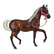 Srie Libert Breyer | Coffret cadeau 4-Ever Friends - Perfection rose | Figurine de cheval | Modle B-FS-10438