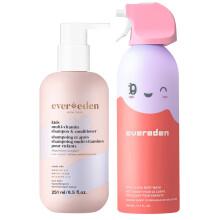 Evereden Kids Shower Essentials Set : shampoing et aprs-shampooing 2 en 1 pour enfants + nettoyant pour le corps Cloud - Gel douche doux semblab