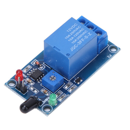 Infrared Flame Sensor Module 12VDC, 760~1100nm, Size:50x26mm 2